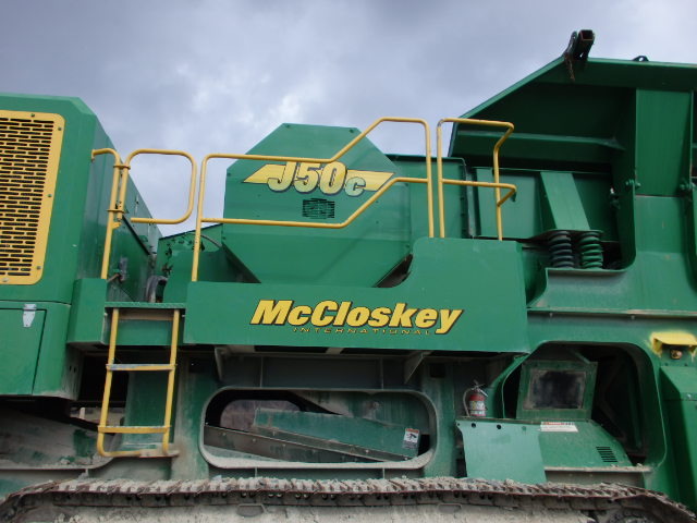 2012 McCloskey J50c jaw Crusher