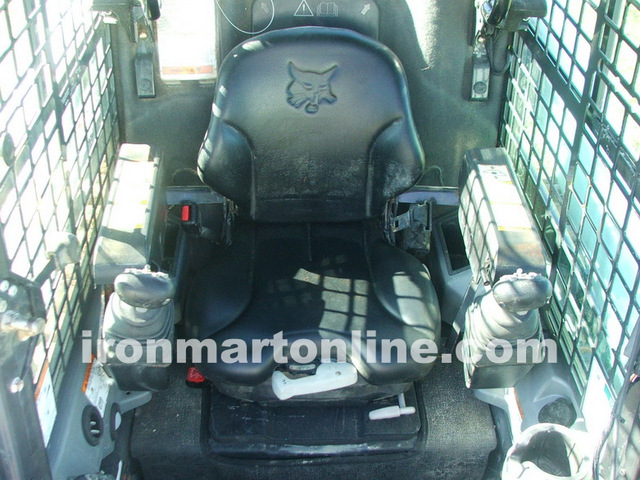 2013 Bobcat T550 Track Loader Skid Steer w Hydraulic Grapple loaded‏