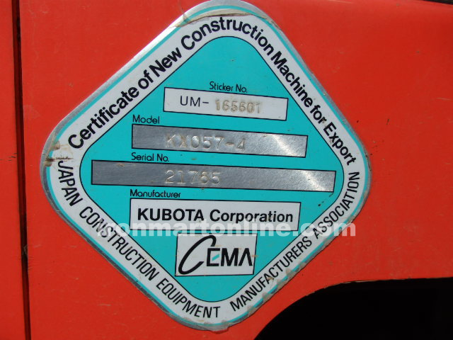 2013 Kubota KX 057-4 mini Excavator