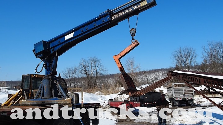 used 6000lb steelmaster telescoping trolley boom for sale