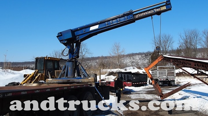 used 6000lb steelmaster telescoping trolley boom for sale