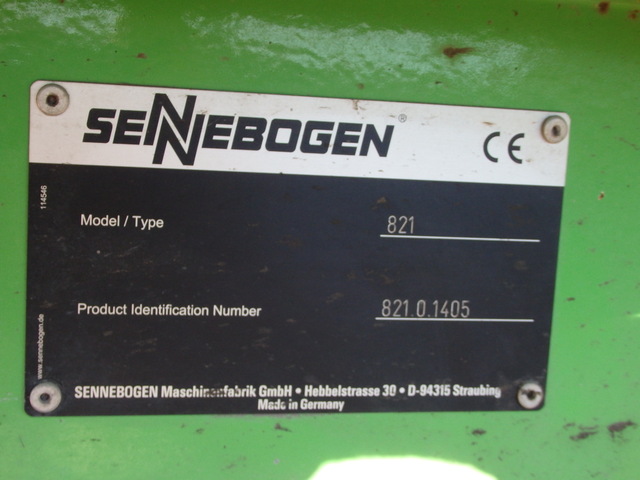 SENNEBOGEN 821M C series Rubber Tired Material Handler