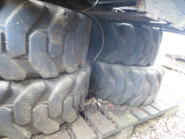 Four 10-16.5 Foam Filled Tires