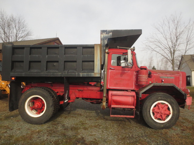 1965 Autocar Single Axle HD Dump Truck