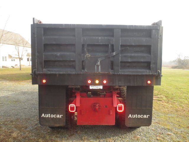 1965 Autocar Single Axle HD Dump Truck