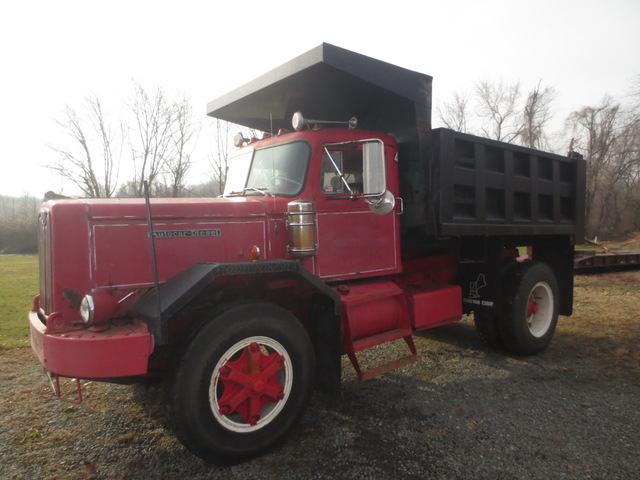 1965 Autocar Single Axle HD Dump Truck