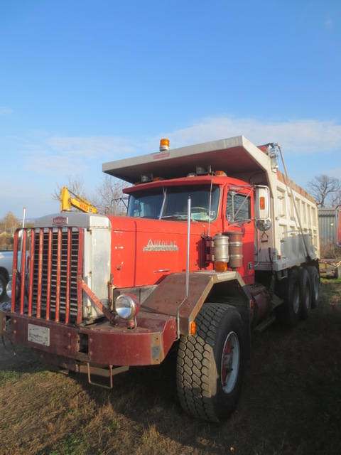 Autocar Tri-Axle Dump Truck