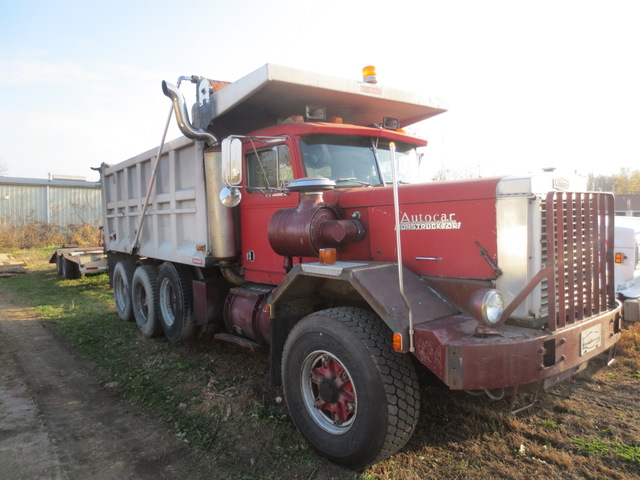 Autocar Tri-Axle Dump Truck