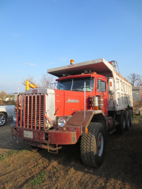 Autocar Tri-Axle Dump Truck