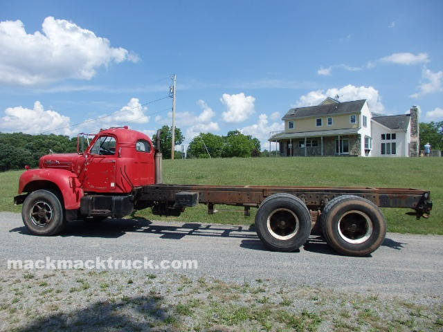 Mack B61S Tandem Axle Cab and Chassis. used tandem axle B Model Mack for sa...
