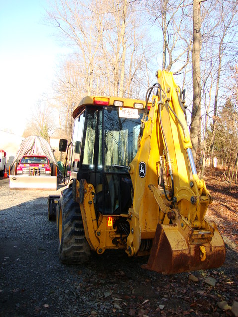 2003 John Deere 110  Backhoe  Loader