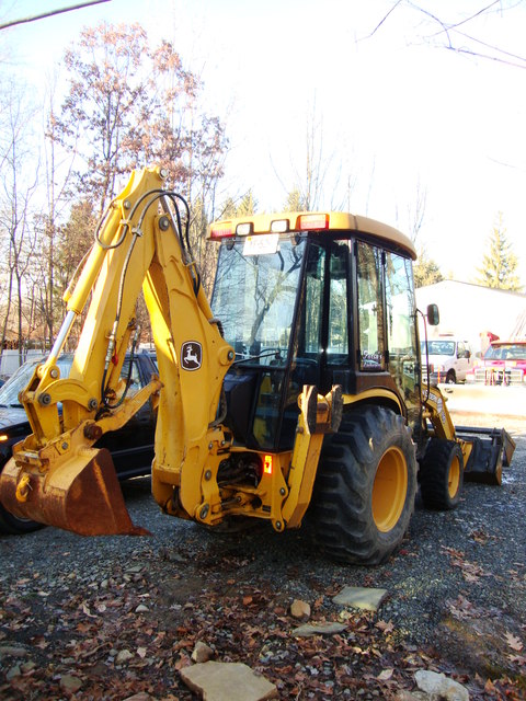 2003 John Deere 110  Backhoe  Loader