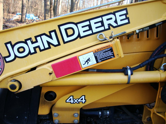 2003 John Deere 110  Backhoe  Loader