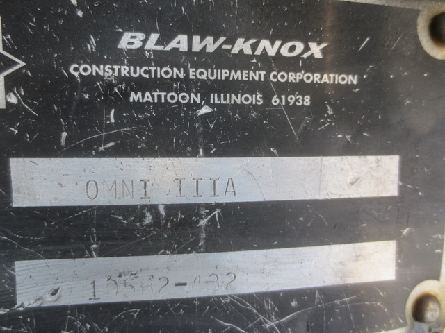 2003 Blaw Knox PF5510 Asphalt Paver