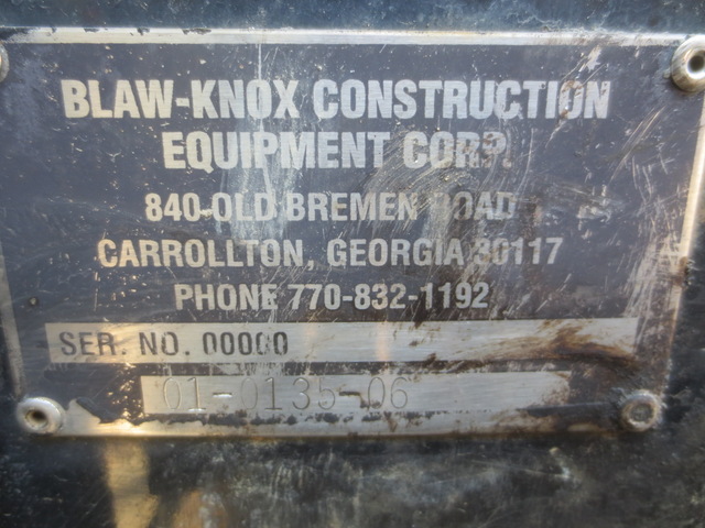 2002 Blaw Knox PF875 Asphalt Paver