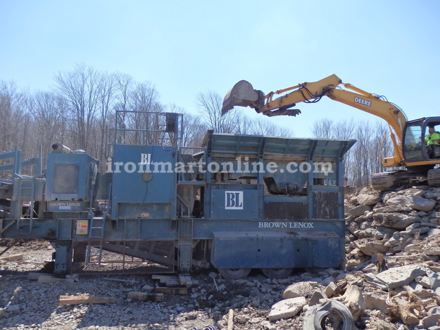 Brown Lenox Model 4226 Single Toggle Jaw Crusher