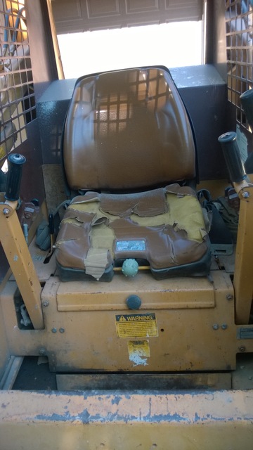 Used 1994 Case 1840 Skid Steer w GP Bucket Forks