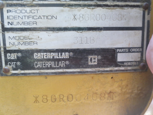 Caterpillar 311B Excavator