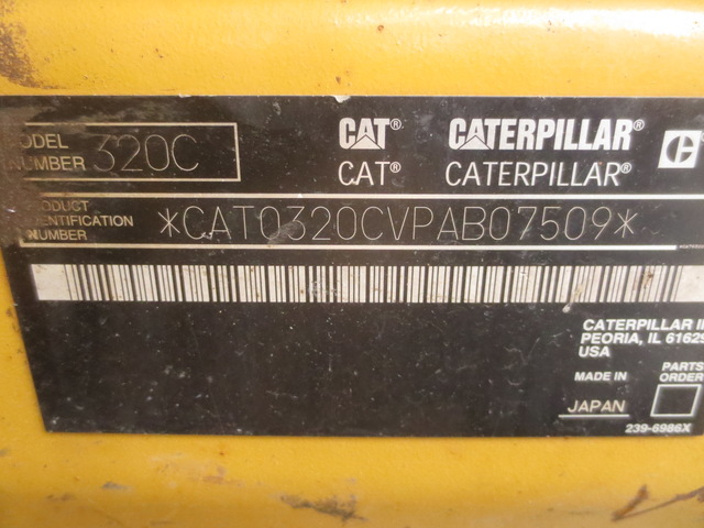 Caterpillar 320C Excavator