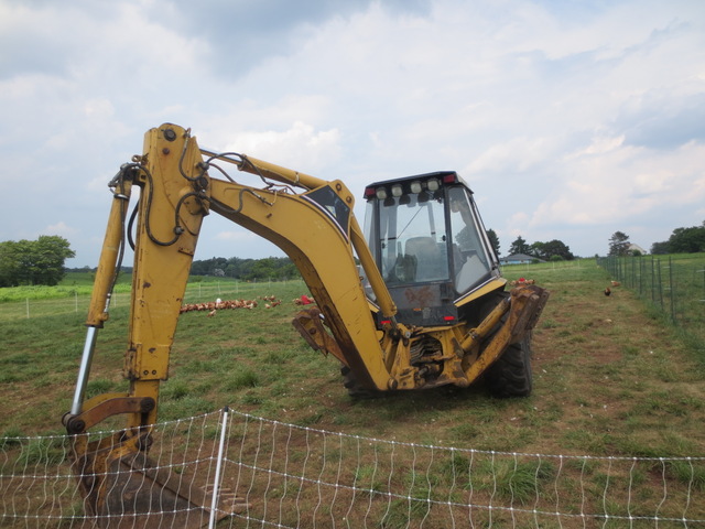 Cat 416B Backhoe Loader