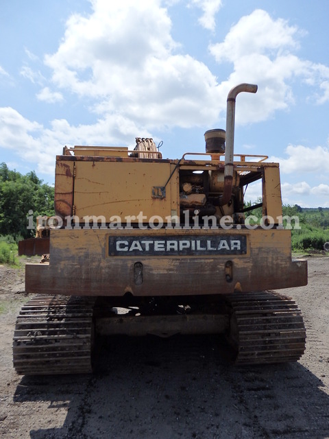 1987 Caterpillar 225 B LC Excavator With Grapple and Clean Out Bucket