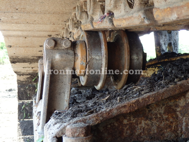 1987 Caterpillar 225 B LC Excavator With Grapple and Clean Out Bucket