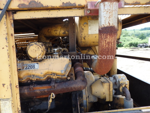 1987 Caterpillar 225 B LC Excavator With Grapple and Clean Out Bucket