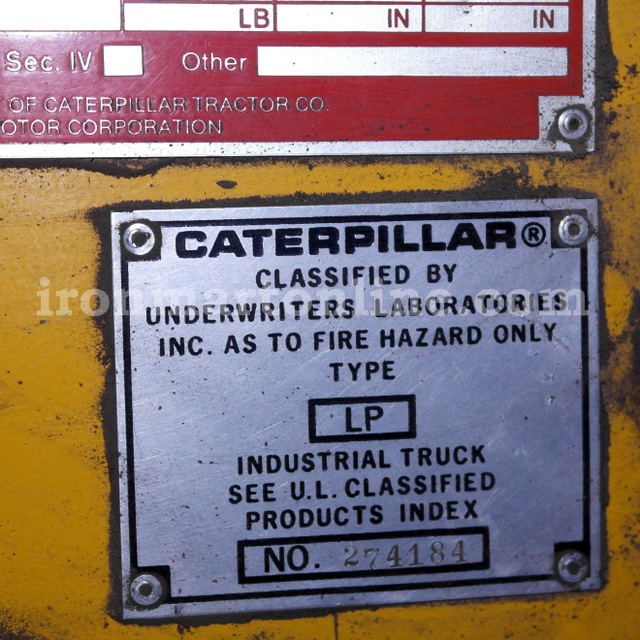 Caterpillar T120C 12,000 Pound Forklift
