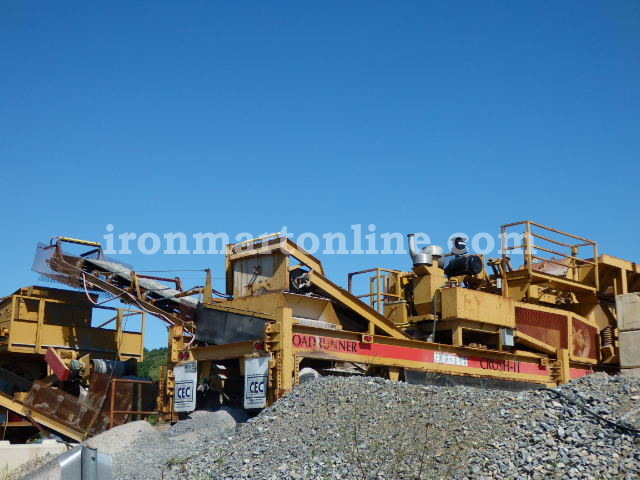 2004 CEC Roadrunner 102x115 Portable Impact Crusher Plant