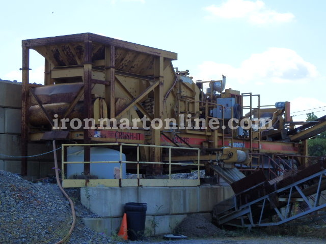 2004 CEC Roadrunner 102x115 Portable Impact Crusher Plant