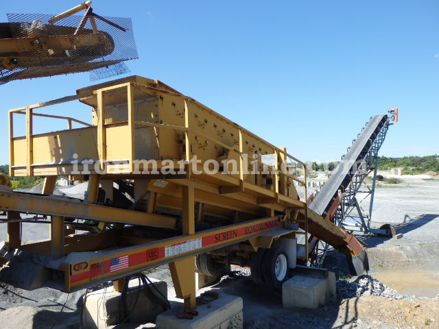 2004 CEC Roadrunner 102x115 Portable Impact Crusher Plant