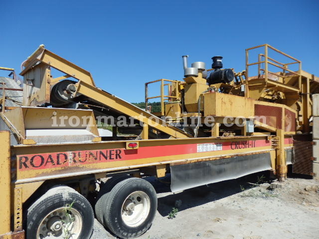 2004 CEC Roadrunner 102x115 Portable Impact Crusher Plant