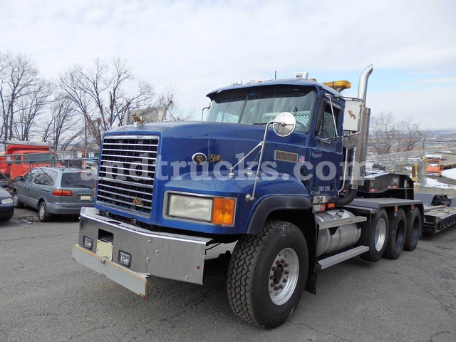 Mack CL713 Tri Axle Tractor with 55 Ton Lowboy