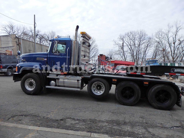 Mack CL713 Tri Axle Tractor with 55 Ton Lowboy