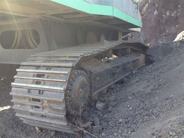 1999 Komatsu BR300J-1 Track Mounted Jaw Crusher