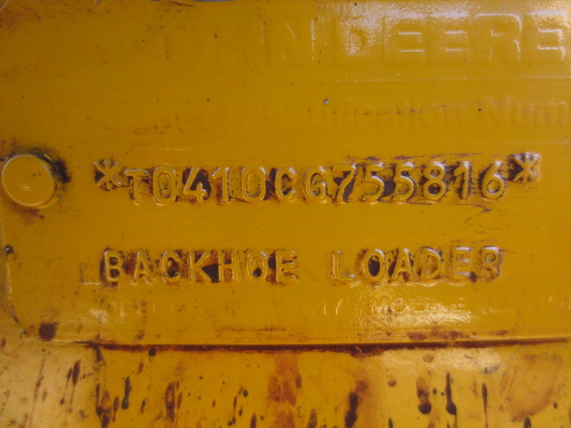 John Deere 410C 4x4 Backhoe Loader