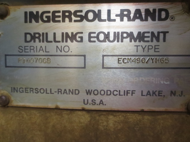 Ingersoll-Rand ECM490 Track Drill