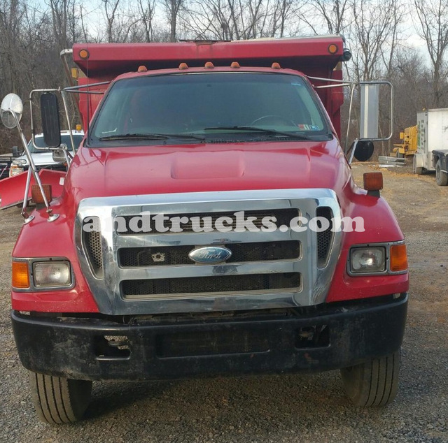 Ford F-750 Single Axle Dump Truck