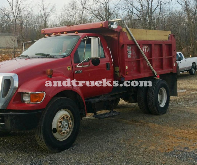 Ford F-750 Single Axle Dump Truck
