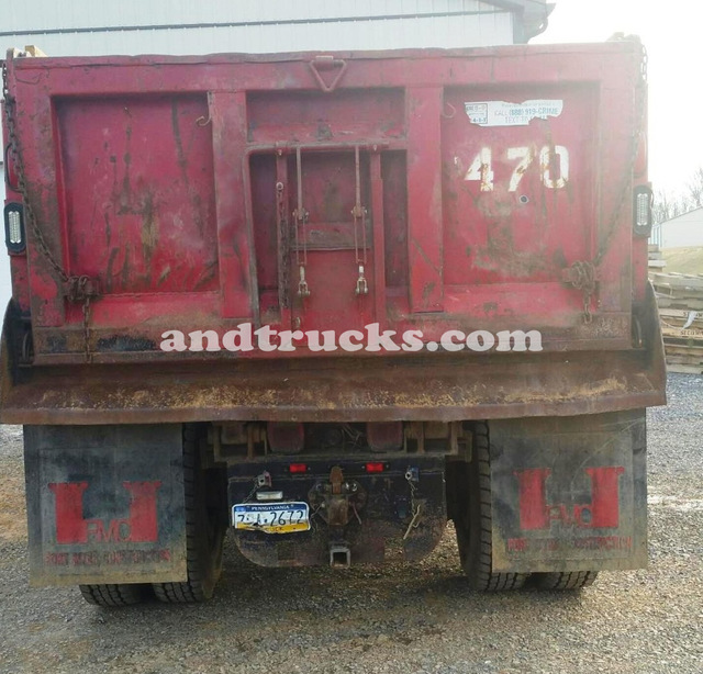 Ford F-750 Single Axle Dump Truck