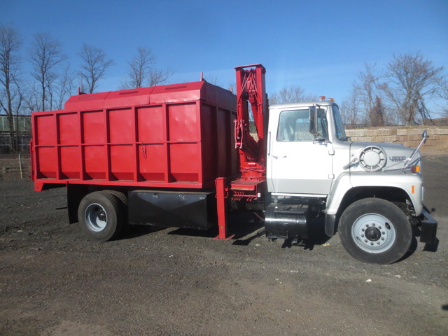  Ford LN8000 Knuckle Boom Chip Truck