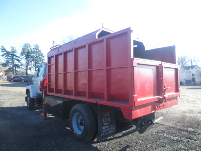  Ford LN8000 Knuckle Boom Chip Truck