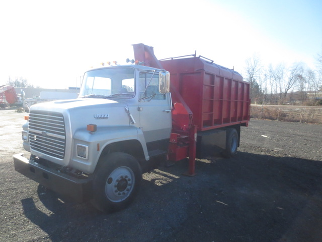  Ford LN8000 Knuckle Boom Chip Truck
