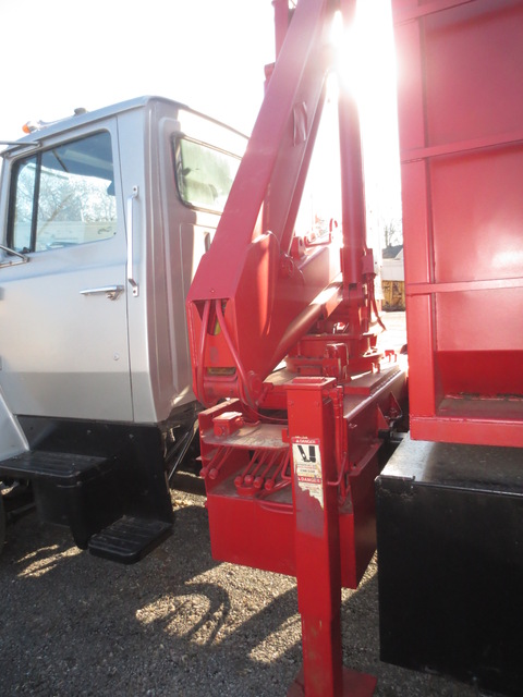  Ford LN8000 Knuckle Boom Chip Truck