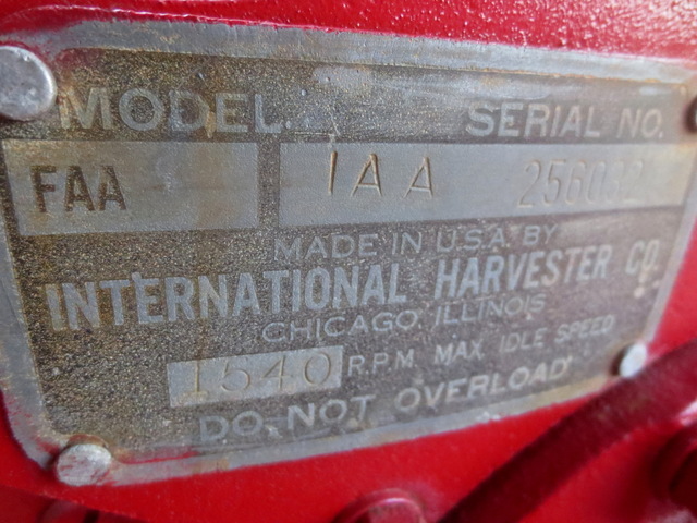1948 Farmall Super A Tractor