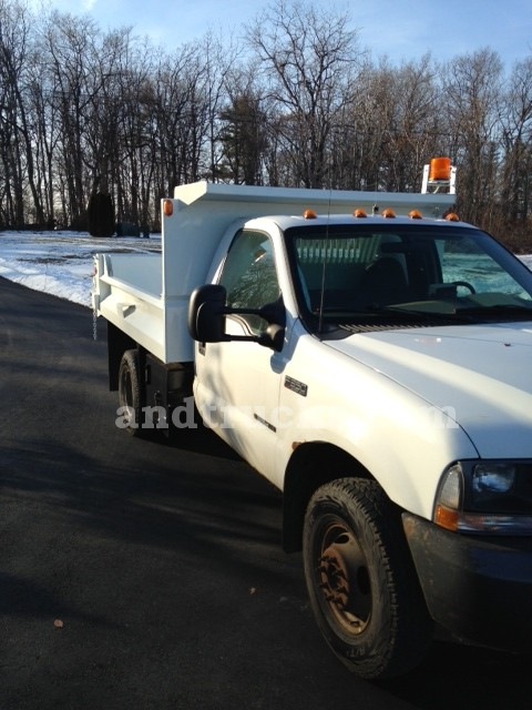 2002 Ford F-350 Mason Dump with Plow