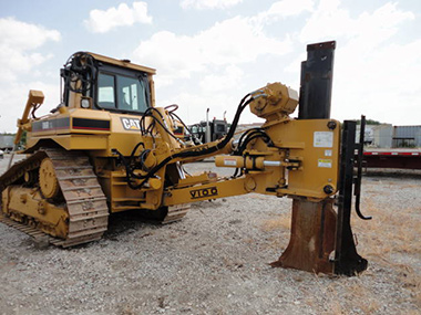 CAT D6R XL III with Bron Vibratory Cable Plow