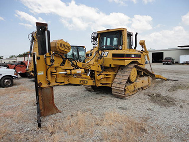 CAT D6R XL III with Bron Vibratory Cable Plow