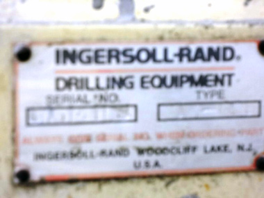 2001 Ingersoll-Rand ECM690 Track Drill