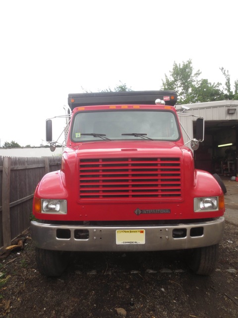 2001 International 4900 Single Axle Dump Truck